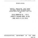 Hewlett Packard 8013B Military Technical Manual by download #90467