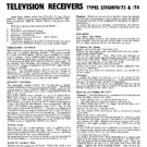 PHILIPS 23TG107U Vintage TV Service Info  by download #90724