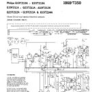 PHILIPS G19T211A Vintage TV Service Info  by download #90746