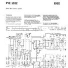PYE 1022 Vintage Service Information  by download #90777