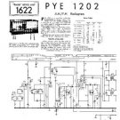 PYE 1202 Vintage Service Information  by download #90782