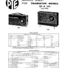 PYE 1351 Vintage Service Information  by download #90787