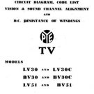 PYE BV30 Equipment Service Information by download #90863
