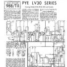 PYE LV51 Vintage Service Information  by download #90929