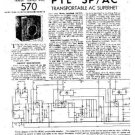 PYE SP_AC Vintage Service Information  by download #90992