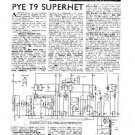 PYE T462 Equipment Service Information by download #91003