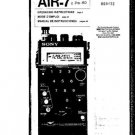 SONY ICFPRO80 Receiver Operating Guide by download #91090