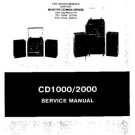 AMSTRAD CD2000 Service Manual by download #91263