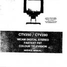 AMSTRAD CTV280 Service Manual by download #91269