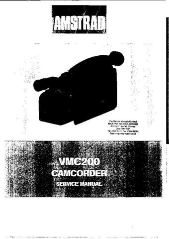 AMSTRAD VCM200 Service Manual by download #91295