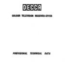 DECCA CTV25 Service Information  by download #91369