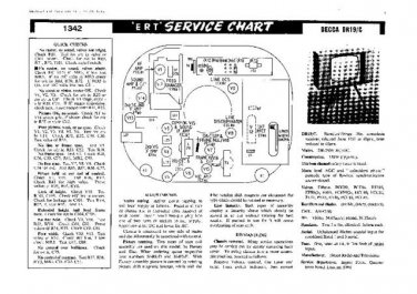 DECCA DR19C Service Information  by download #91388