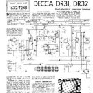 DECCA DR31 Service Information  by download #91389