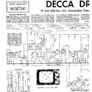 DECCA DR41 Service Information  by download #91390