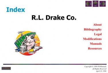 DRAKE INDEX Technical Information by download #91404