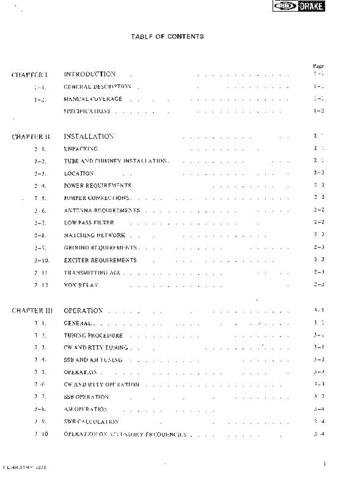 DRAKE L4B Technical Information by download #91406
