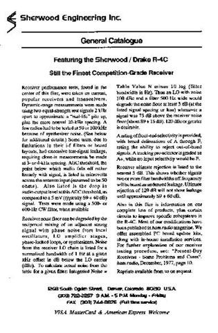 DRAKE MAN1990 Technical Information by download #91413