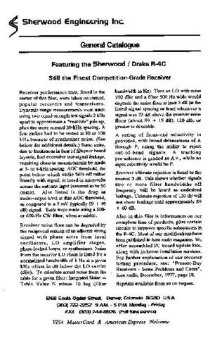 DRAKE MAN1993 Technical Information by download #91414