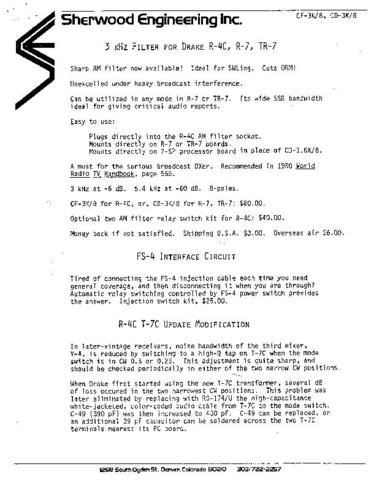 DRAKE MISC1 Technical Information by download #91419