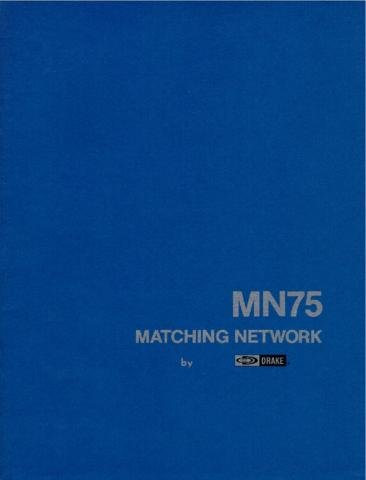 DRAKE MN75 Technical Information by download #91428