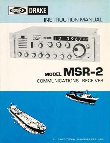 DRAKE MSR2 Technical Information by download #91430