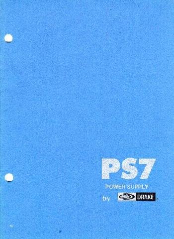 DRAKE PS7 Technical Information by download #91438