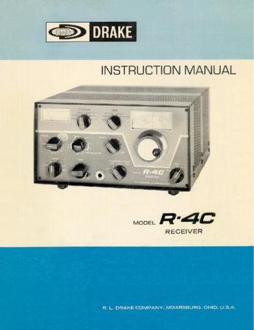 DRAKE R4C Technical Information by download #91443