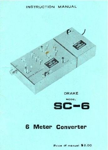 DRAKE SC6 Technical Information by download #91471