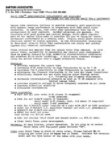 DRAKE SSTUBES Technical Information by download #91485
