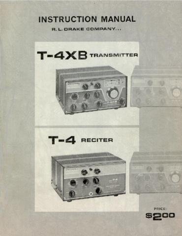 DRAKE T4XB Technical Information by download #91490