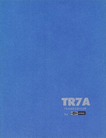 DRAKE TR7A Technical Information by download #91511