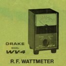 DRAKE WV4 Technical Information by download #91540
