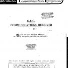 GEC BRT400E Service Information  by download #91578