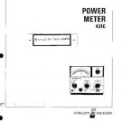 Hewlett Packard 431C Service and Operating by download #91637
