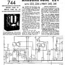 HMV 341 Vintage Service Information  by download #91734