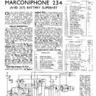 MARCONI 257 Vintage Service Information  by download #91790