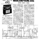 MARCONI 895 Vintage Service Information by download #91858