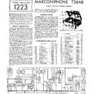 MARCONI T36AB Vintage Service Information by download #91875