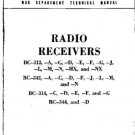 MILITARY BC312 SERIES RECEIVER SERVICE by download #91892