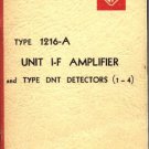 MILITARY GENERAL RADIO 1216A COMBINED SERVICE OPERATING by download #91901