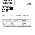 PIONEER A205 Service Manual by download #91968