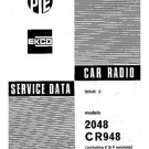 PYE 2048 Vintage Service Information  by download #92018