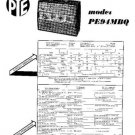 PYE PE94MBG Vintage Service Information  by download #92088