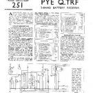 PYE Q5 Vintage Service Information  by download #92113