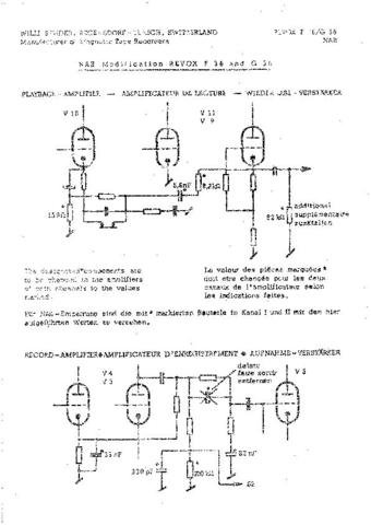 Revox F36 Tape Recorder Modifications 1  by download #92114