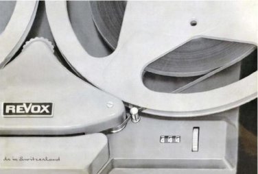 Revox G36 Tape Recorder Operating Guide in German  by download #92120