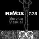 Revox G36 Tape Recorder Service Manual  by download #92122