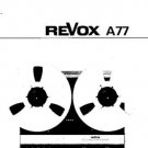 REVOX A77 Service Manual in Dutch by download #92123