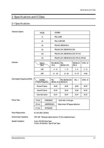 SAMSUNG CK531FT5X Service Manual by download #92141