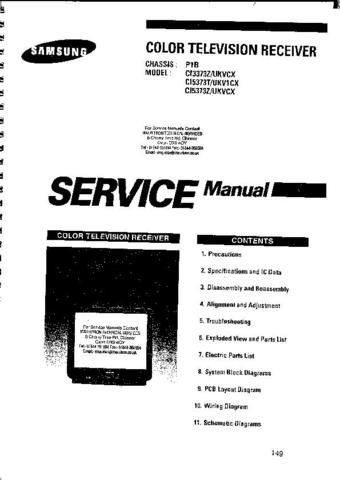 SAMSUNG P1B Service Manual by download #92145